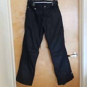New Orage Women's Ski Snowboard Black Pant 10 Med